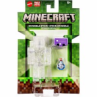 Minecraft Invisible Steve Action Figure & Accessories Set