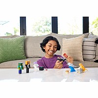 Minecraft Invisible Steve Action Figure & Accessories Set