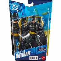 Mattel DC Premier 6.5 Inch Stealth Suit Batman Action Figure Series 2, 22 Articulations & Cape