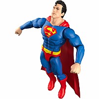 DC Comics DC Premier 6.5 Inch Superman Action Figure Series 2, 22 Articulations & Cape, Battle Armor