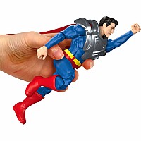 DC Comics DC Premier 6.5 Inch Superman Action Figure Series 2, 22 Articulations & Cape, Battle Armor