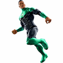 DC Comics DC Premier 6.5 Inch Green Lantern John Stewart Action Figure, Series 2, 22 Articulations