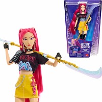 Mattel KPop Demon Hunters HUNTR/X Mira Fashion Doll in Removable Look with Themed Movie Accessories