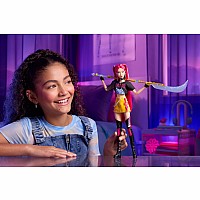 Mattel KPop Demon Hunters HUNTR/X Mira Fashion Doll in Removable Look with Themed Movie Accessories