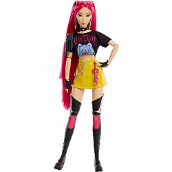 Mattel KPop Demon Hunters HUNTR/X Mira Fashion Doll in Removable Look with Themed Movie Accessories