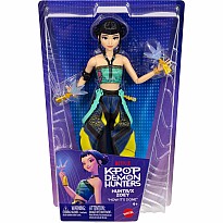 Mattel KPop Demon Hunters HUNTR/X Zoey Fashion Doll in Removable Look with Themed Movie Accessories