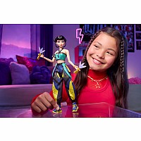 Mattel KPop Demon Hunters HUNTR/X Zoey Fashion Doll in Removable Look with Themed Movie Accessories