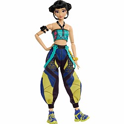 Mattel KPop Demon Hunters HUNTR/X Zoey Fashion Doll in Removable Look with Themed Movie Accessories