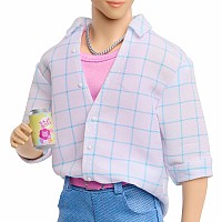 Mattel KPop Demon Hunters Saja Boys Jinu Fashion Doll in “Soda Pop” Look with Themed Movie Accessories