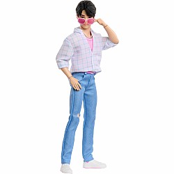 Mattel KPop Demon Hunters Saja Boys Jinu Fashion Doll in “Soda Pop” Look with Themed Movie Accessories