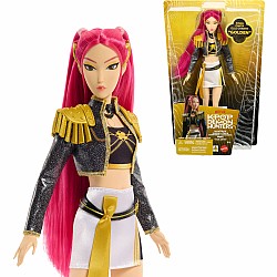 Mattel KPop Demon Hunters HUNTR/X Mira “Golden” Singing Doll in Removable Outfit & 5 Posable Joints