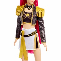 Mattel KPop Demon Hunters HUNTR/X Mira “Golden” Singing Doll in Removable Outfit & 5 Posable Joints