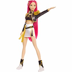 Mattel KPop Demon Hunters HUNTR/X Mira “Golden” Singing Doll in Removable Outfit & 5 Posable Joints