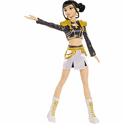 Mattel KPop Demon Hunters HUNTR/X Zoey “Golden” Singing Doll in Removable Outfit & 5 Posable Joints