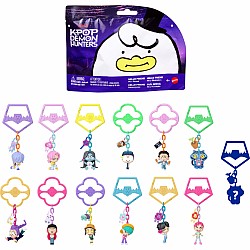 Mattel KPop Demon Hunters, Mini Collectible Keychain Figures, HUNTR/X, Saja Boys, Derpy, Sussie, & Accessories