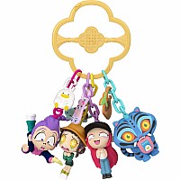 Mattel KPop Demon Hunters, Mini Collectible Keychain Figures, HUNTR/X, Saja Boys, Derpy, Sussie, & Accessories