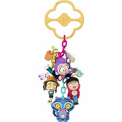 Mattel KPop Demon Hunters, Mini Collectible Keychain Figures, HUNTR/X, Saja Boys, Derpy, Sussie, & Accessories
