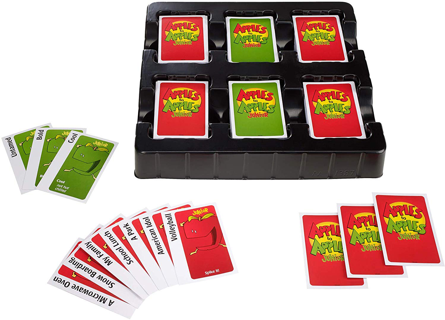Mattel Games Apples to Apples Junior N1387 for sale online The Game of Crazy Comparisons Card Game 