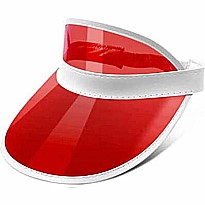 Clear Color Visor (red)
