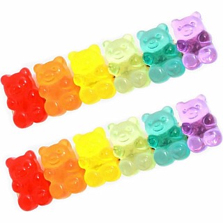 Gummy Bear Hair Clips