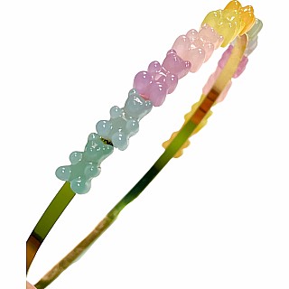 Pastel Gummy Bear Headband