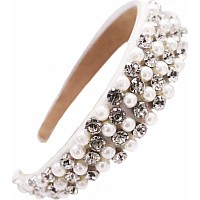 Pearl Pizzaz Rhinestone Headband