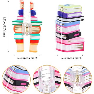 Book Hair Claw (assorted)