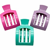 Bright Flat Hair Claw (assorted)