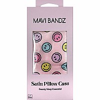 Smiley Satin Pillowcase (assorted)