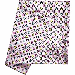 Smiley Satin Pillowcase (assorted)