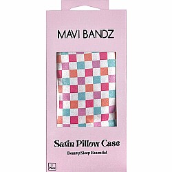 Check Satin Pillowcase (assorted)
