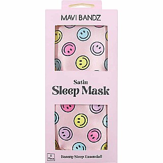 Smiley Satin Sleep Mask (assorted)