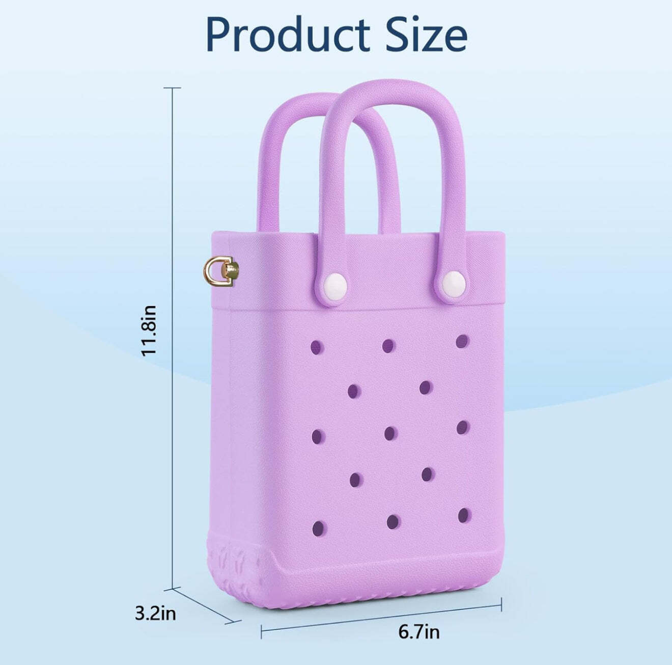 Purple Charm Tote (assorted)