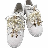 Pearl Bow Shoe Charms (assorted)