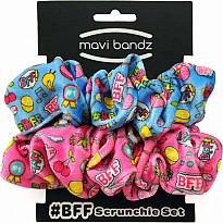 BFF Best Friends Scrunchies