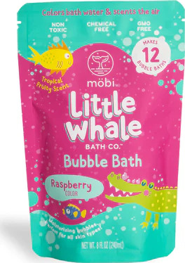 Little Whale Bath Co. Bubble Bath (Raspberry)