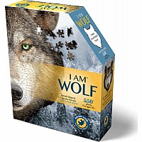 I Am Wolf (550 pc Shaped) Madd Capp