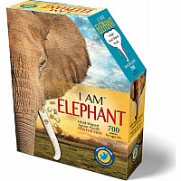 I Am Elephant (700 pc Shaped) Madd Capp