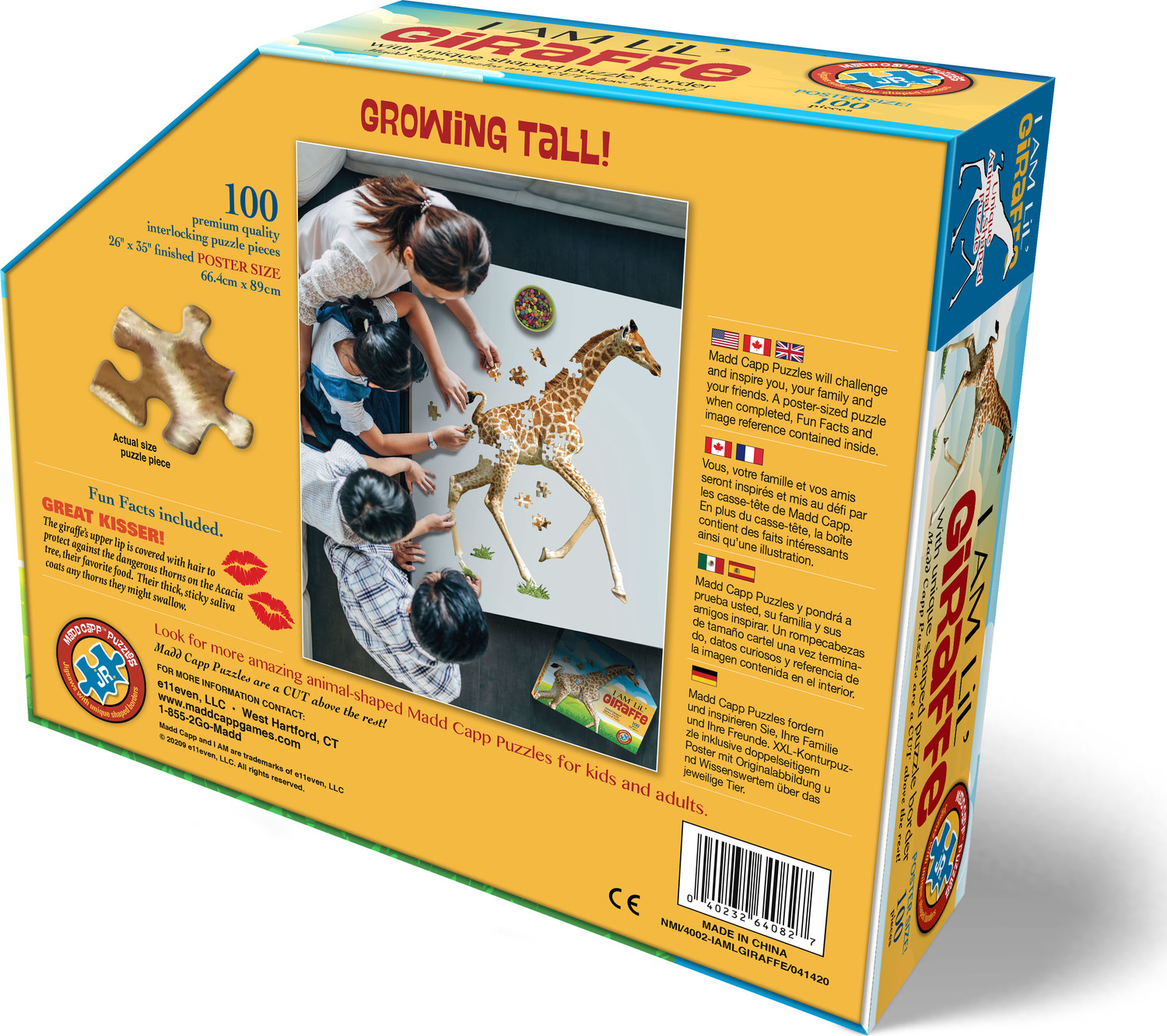 Madd Capp Puzzle Jr. - I Am Lil Giraffe