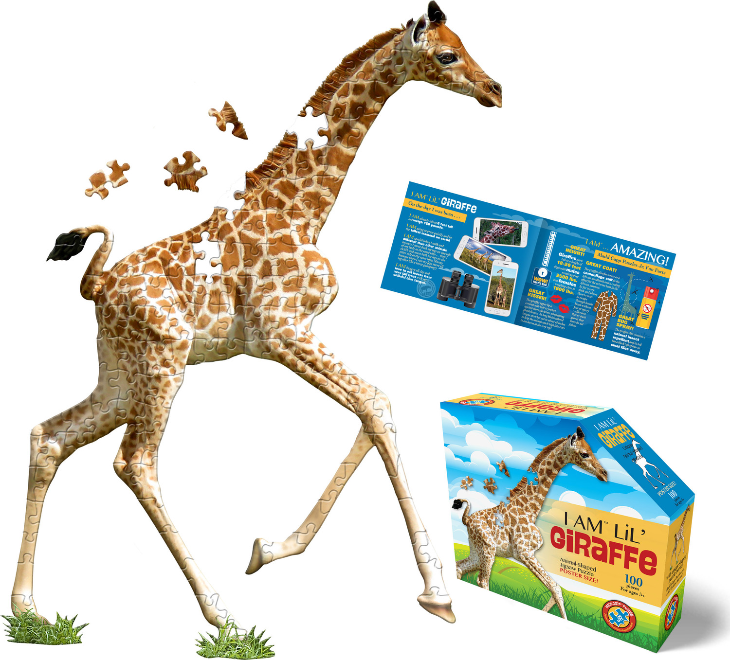 Madd Capp Puzzle Jr. - I Am Lil Giraffe