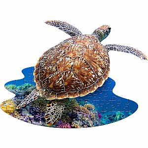 Madd Capp Puzzle Jr. - I Am Lil Sea Turtle 100-Piece