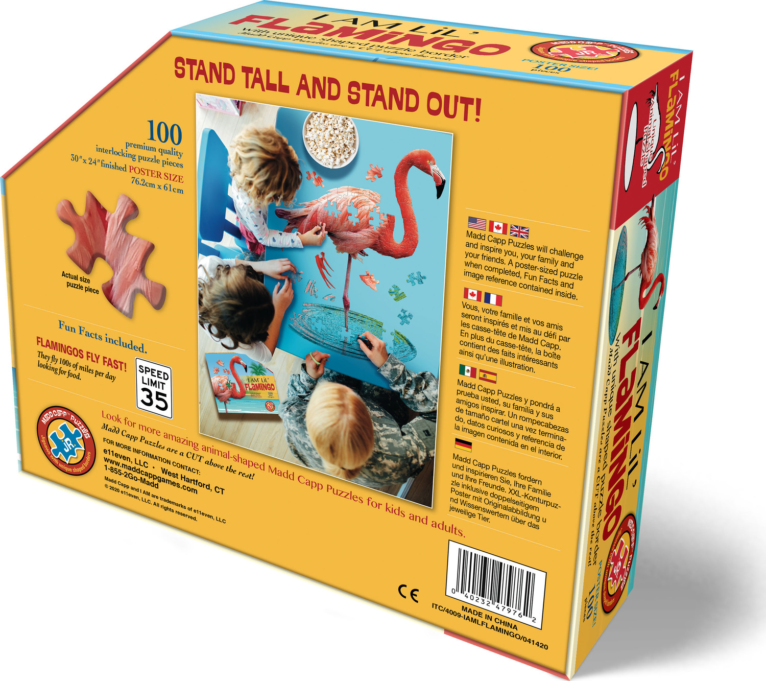 Madd Capp Puzzle Jr - I Am Lil Flamingo