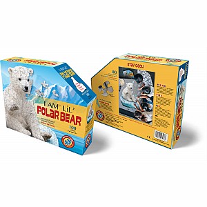 Madd Capp Puzzle Jr - I Am Lil Polar Bear 100-Piece
