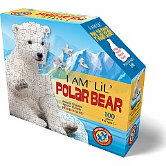 Madd Capp Puzzle Jr - I Am Lil Polar Bear 100-Piece