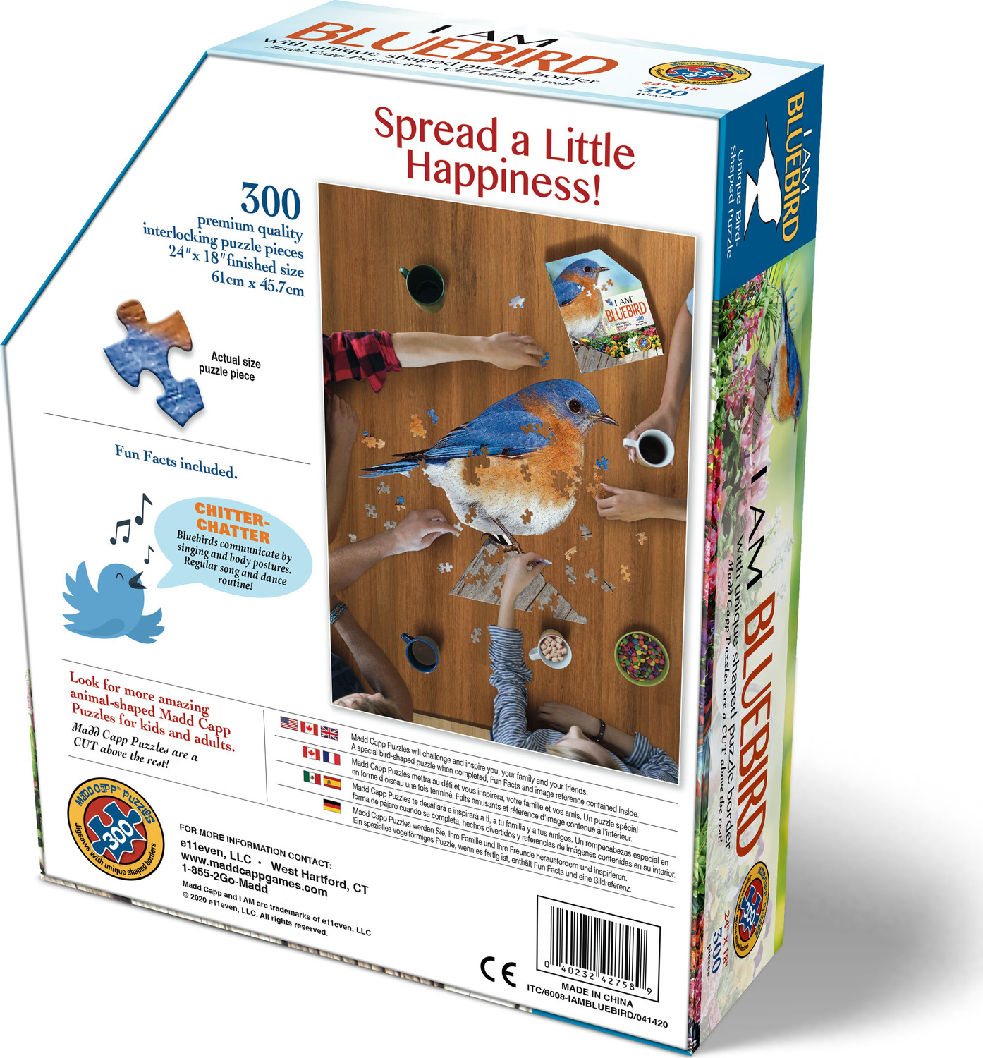 Madd Capp Puzzle - I Am Bluebird 300-Piece - Madd Capp - Blue Turtle Toys