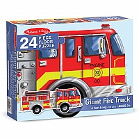 Giant Fire Truck Floor (24 pc)
