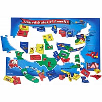 U.S. Map Floor 51 pc