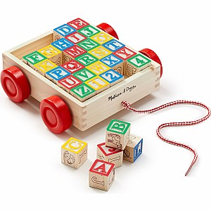 Classic ABC Block Cart