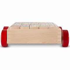 Classic ABC Block Cart