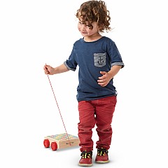 Classic ABC Block Cart